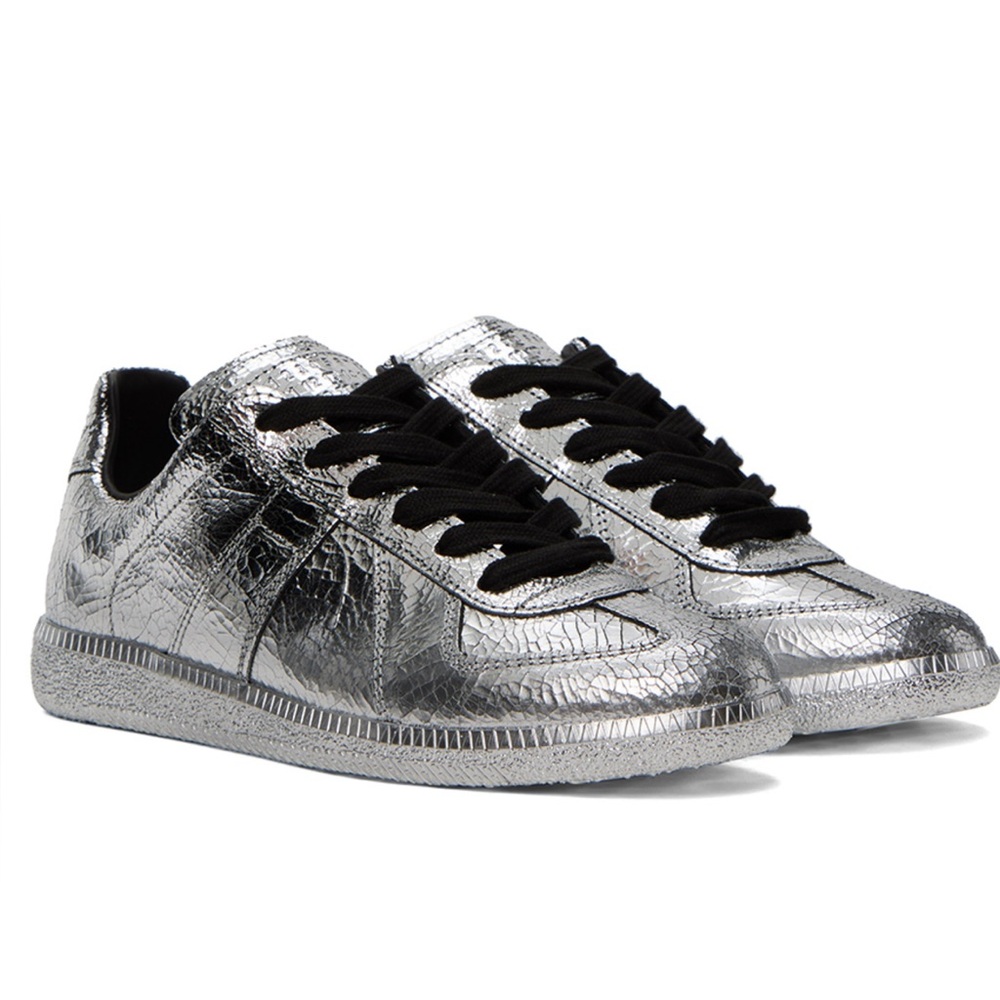 MAISON MARGIELA sneakers in silver